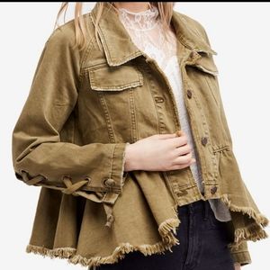 Free People military jacket